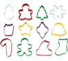 Juego de cortadores navideños (12 figuras)