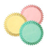 Capacillos mini cupcake en colores pastel
