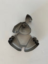 cortador metal conejo pascua cortador galleta puscua conejo sello Utensilios para galletas Utensilios Pascua Cortadores de galleta Cortadores de figuras Cortadores