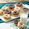 Molde para hornear mini donas, 12 cavidades