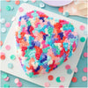 Molde para pastel con forma de corazón rojo, 9 pulgadas