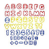 Tubo de cortadores en forma de letras y números WILTON