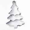 Cortador de galleta con marcador árbol navideño 20cm