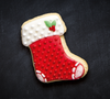 Cortador de galleta en forma de bota, cortadores navidad, bota navideña, postres, galletas, utensilios de cocina