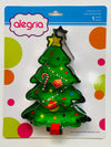 Cortador de galleta con marcador árbol navideño 20cm