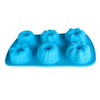 Molde de silicón para rosca individual (6 cavidades)