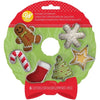 Cortadores navideños para galletas pequeñas (6 figuras)