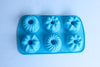 Molde de silicón para rosca individual (6 cavidades)